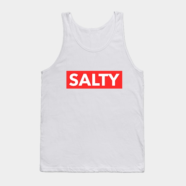 Salty Gen Z Slang Tank Top by Websterish